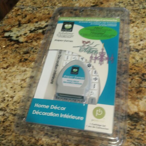 CRICUT Solutions Cartridge Home Decor - 50 Shapes Shadow Blackout - NEW 29-0695 - Picture 2 of 6